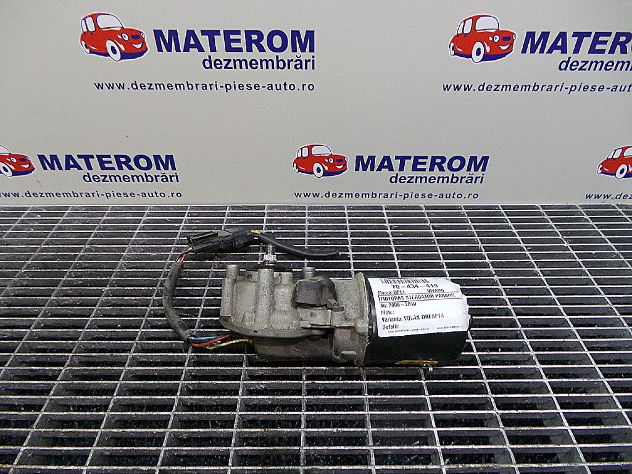 MOTORAS STERGATOR PARBRIZ OPEL VIVARO VIVARO - - (2006 2014)