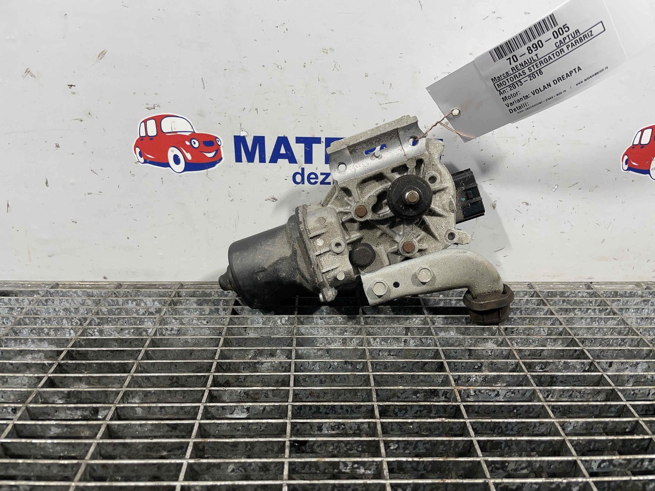 MOTORAS STERGATOR PARBRIZ RENAULT CAPTUR CAPTUR - - (2013 2016)
