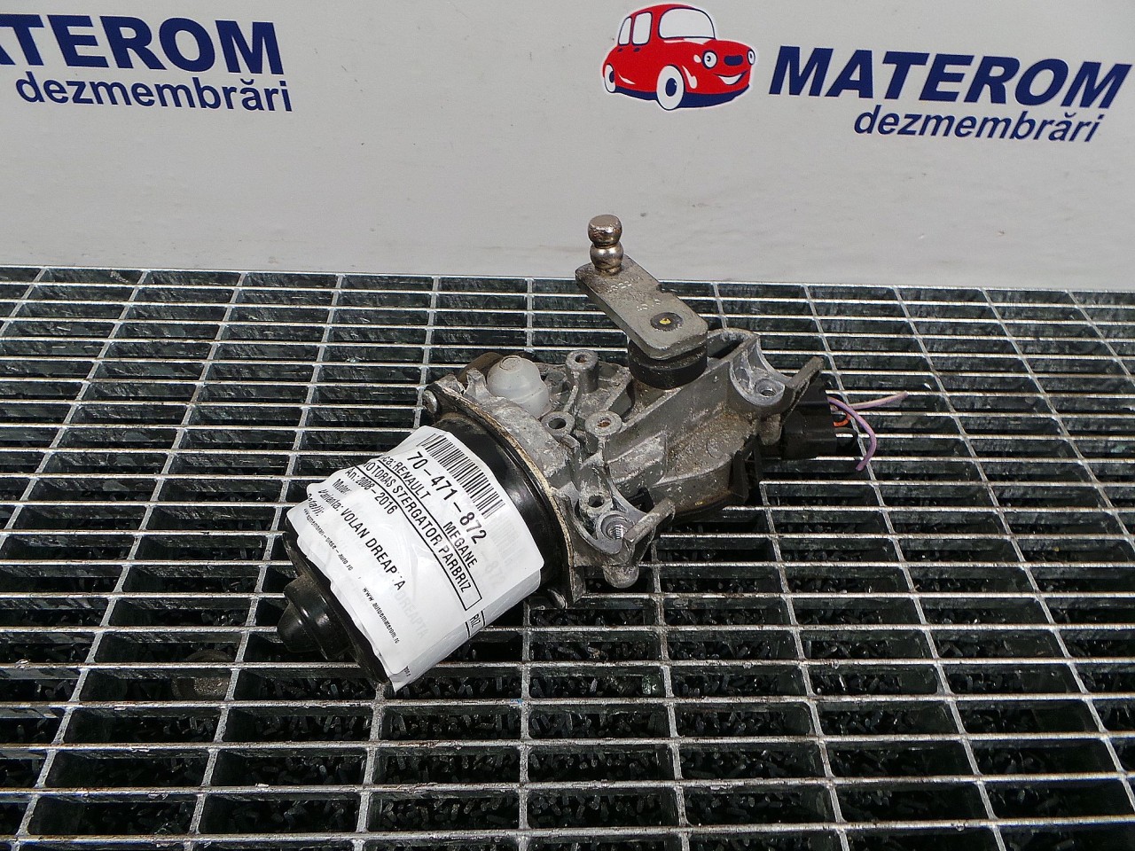 MOTORAS STERGATOR PARBRIZ RENAULT MEGANE MEGANE - - (2008 2012)