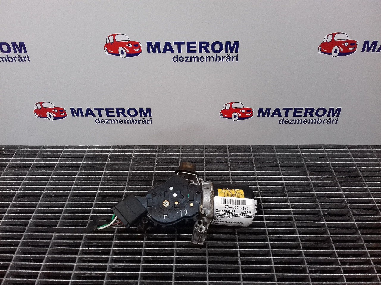 MOTORAS STERGATOR PARBRIZ RENAULT MEGANE MEGANE - - (2008 2012)