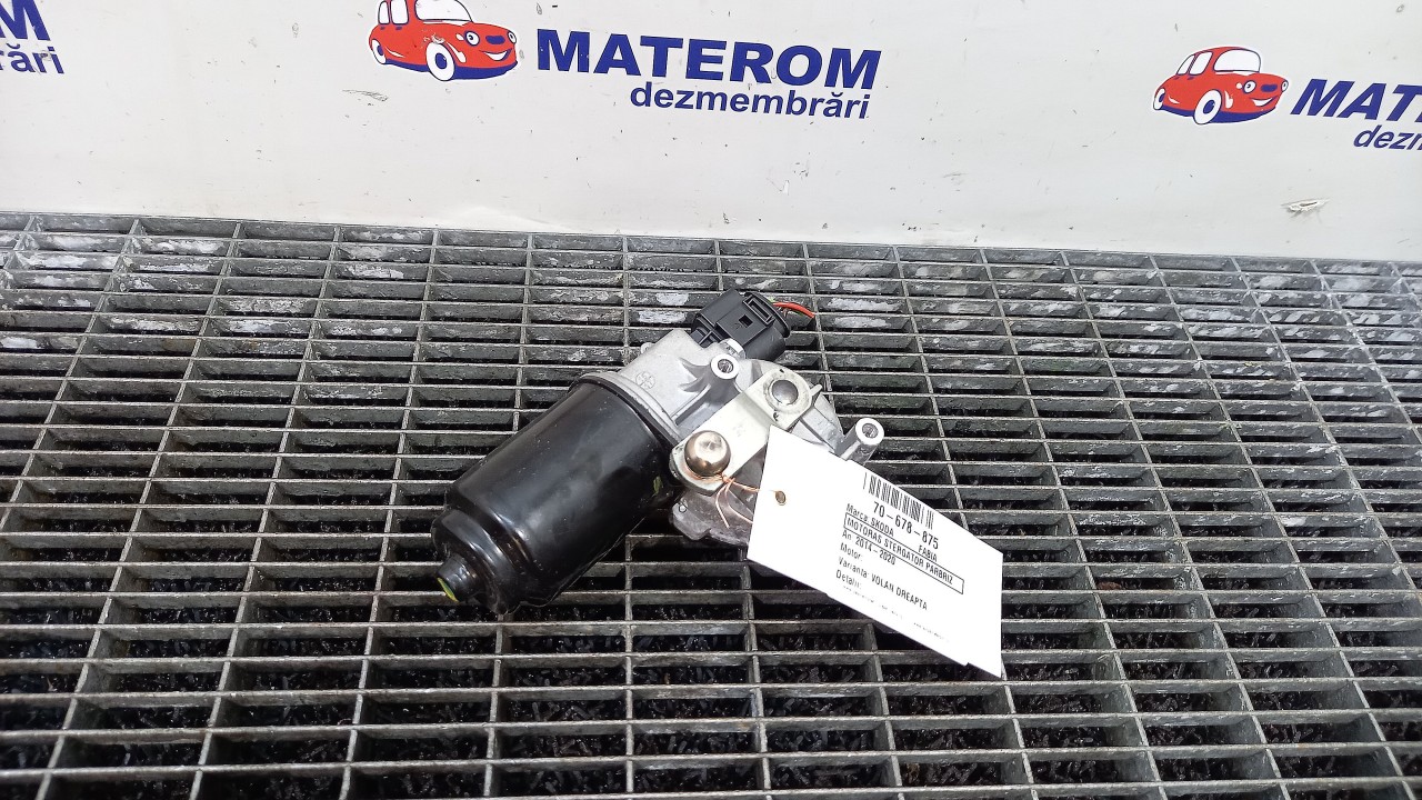 MOTORAS STERGATOR PARBRIZ SKODA FABIA - - (2014 2020)