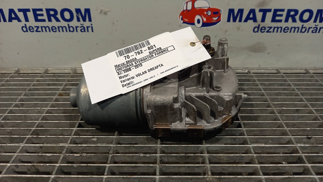 MOTORAS STERGATOR PARBRIZ SKODA SUPERB - - (2008 2013)