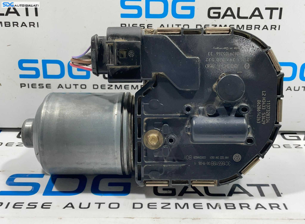 Motoras Stergator Parbriz Volkswagen Passat CC 2008 - 2012 Cod 3C1955119B [L4181]