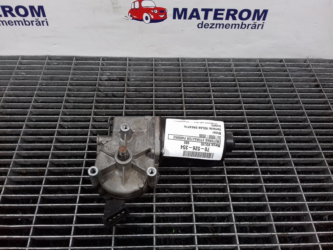 MOTORAS STERGATOR PARBRIZ VOLVO S60 S60 - - (2000 2005)
