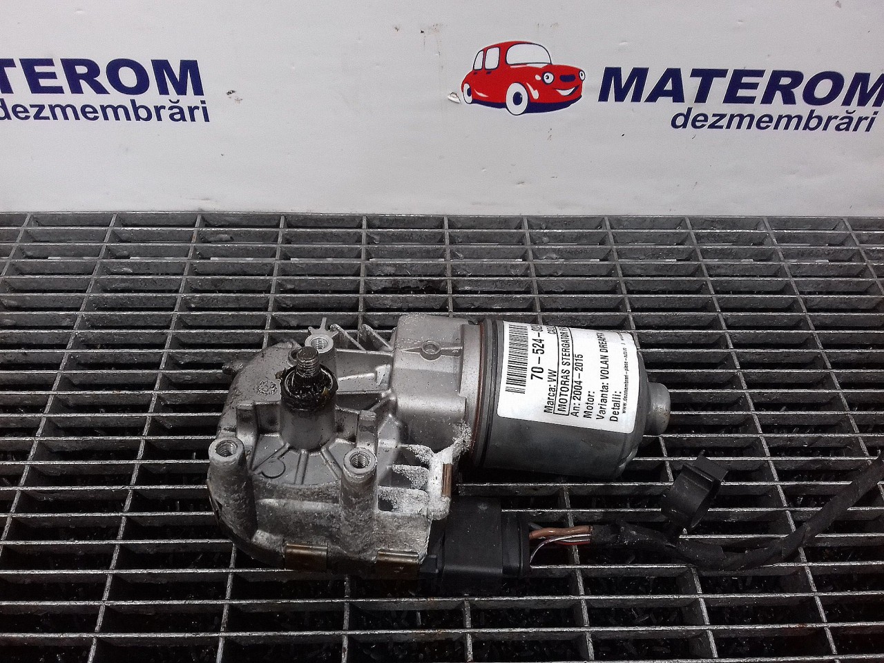 MOTORAS STERGATOR PARBRIZ VW CADDY CADDY - - (2004 2015)