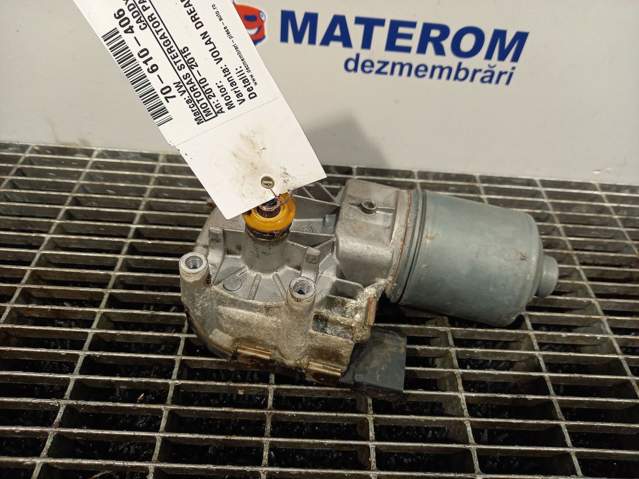 MOTORAS STERGATOR PARBRIZ VW CADDY CADDY - - (2010 2015)