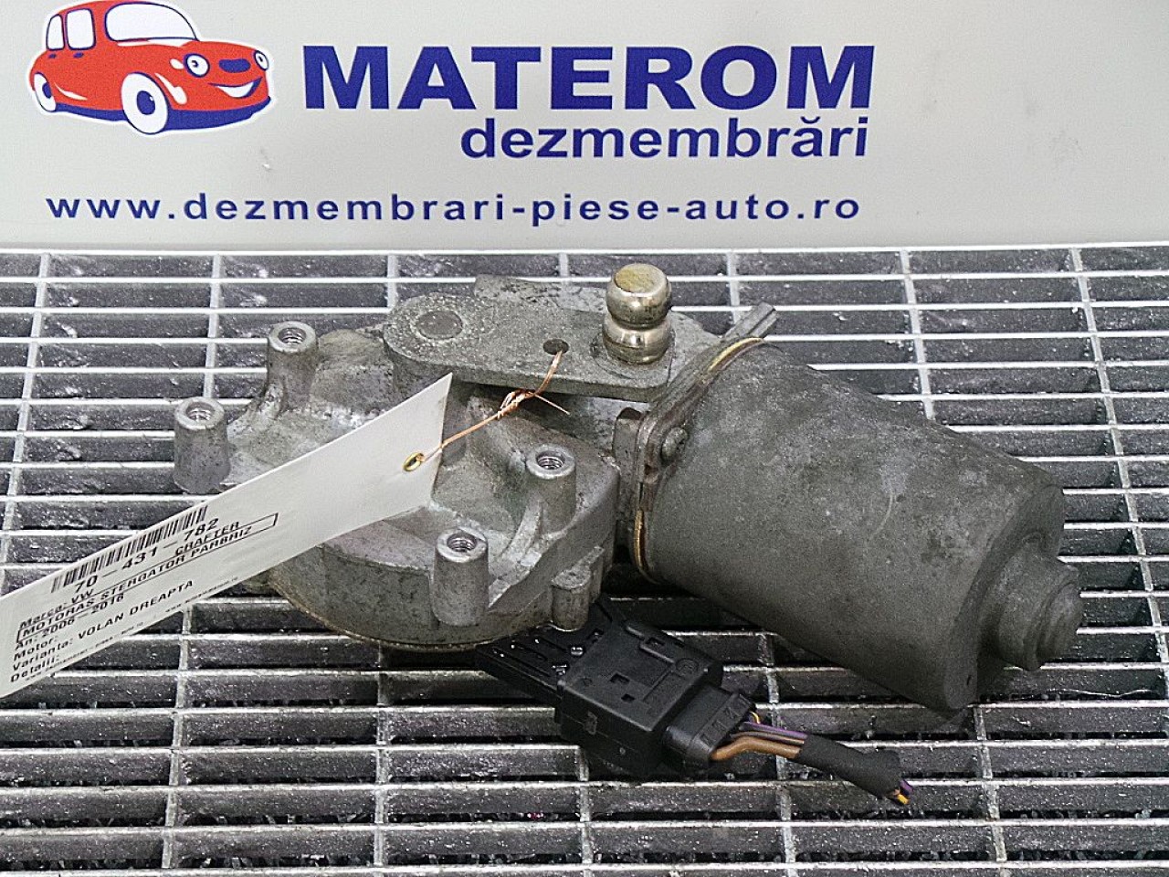 MOTORAS STERGATOR PARBRIZ VW CRAFTER - - (2006 2016)