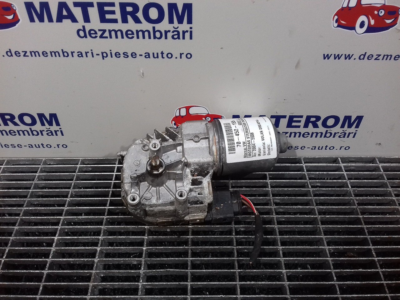 MOTORAS STERGATOR PARBRIZ VW GOLF V GOLF V - - (2004 2008)