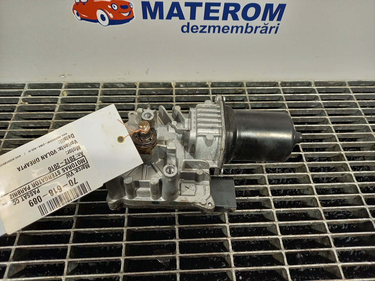 MOTORAS STERGATOR PARBRIZ VW PASSAT CC - - (2012 2016)
