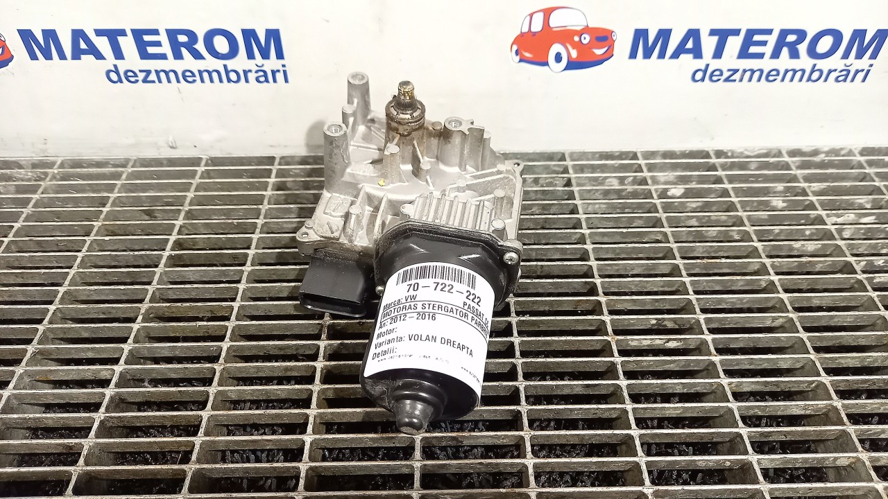 MOTORAS STERGATOR PARBRIZ VW PASSAT CC PASSAT CC - - (2012 2016)