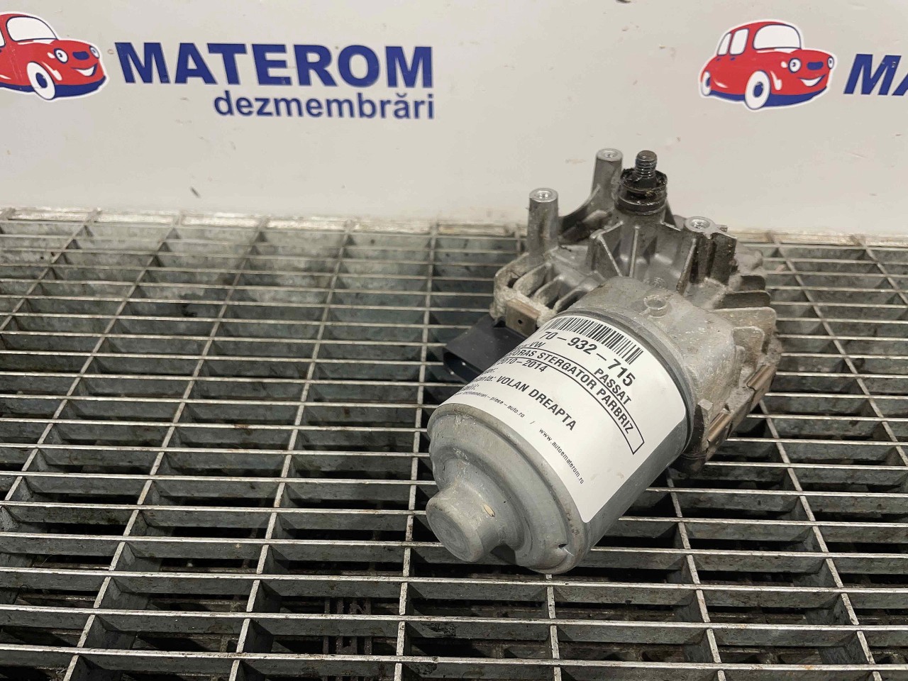 MOTORAS STERGATOR PARBRIZ VW PASSAT PASSAT - - (2010 2014)