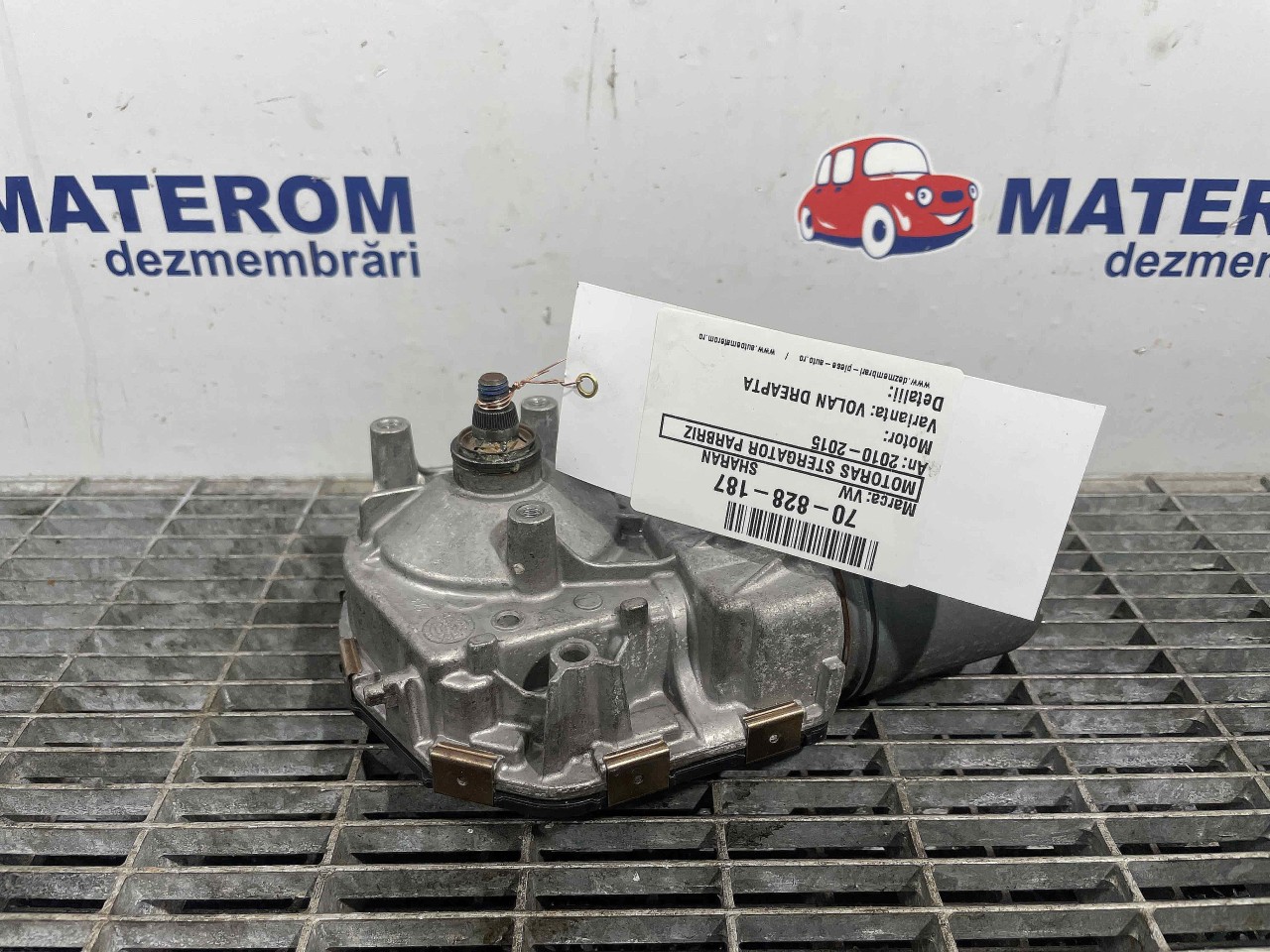 MOTORAS STERGATOR PARBRIZ VW SHARAN - - (2010 2015)