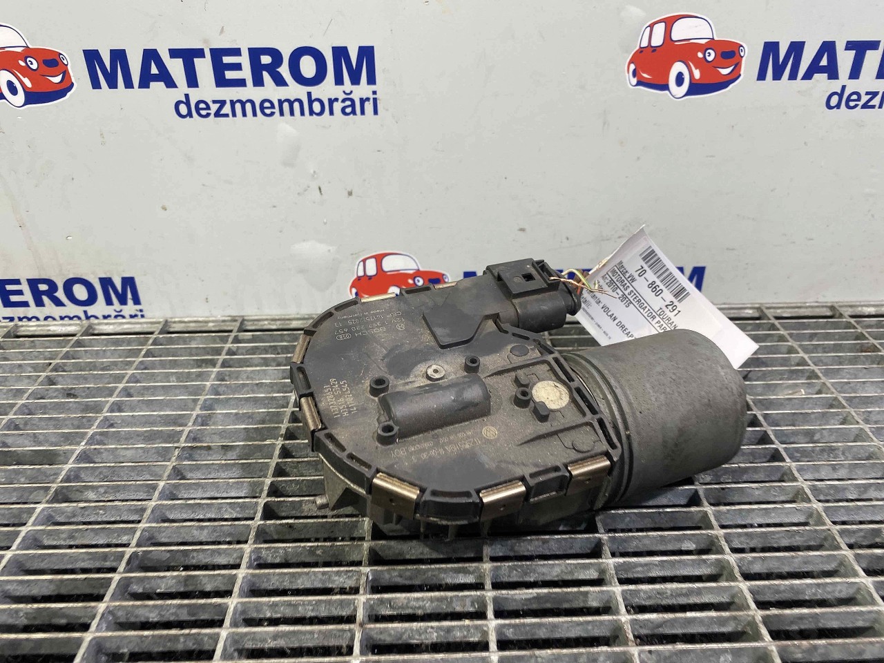 MOTORAS STERGATOR PARBRIZ VW TOURAN TOURAN - - (2010 2015)