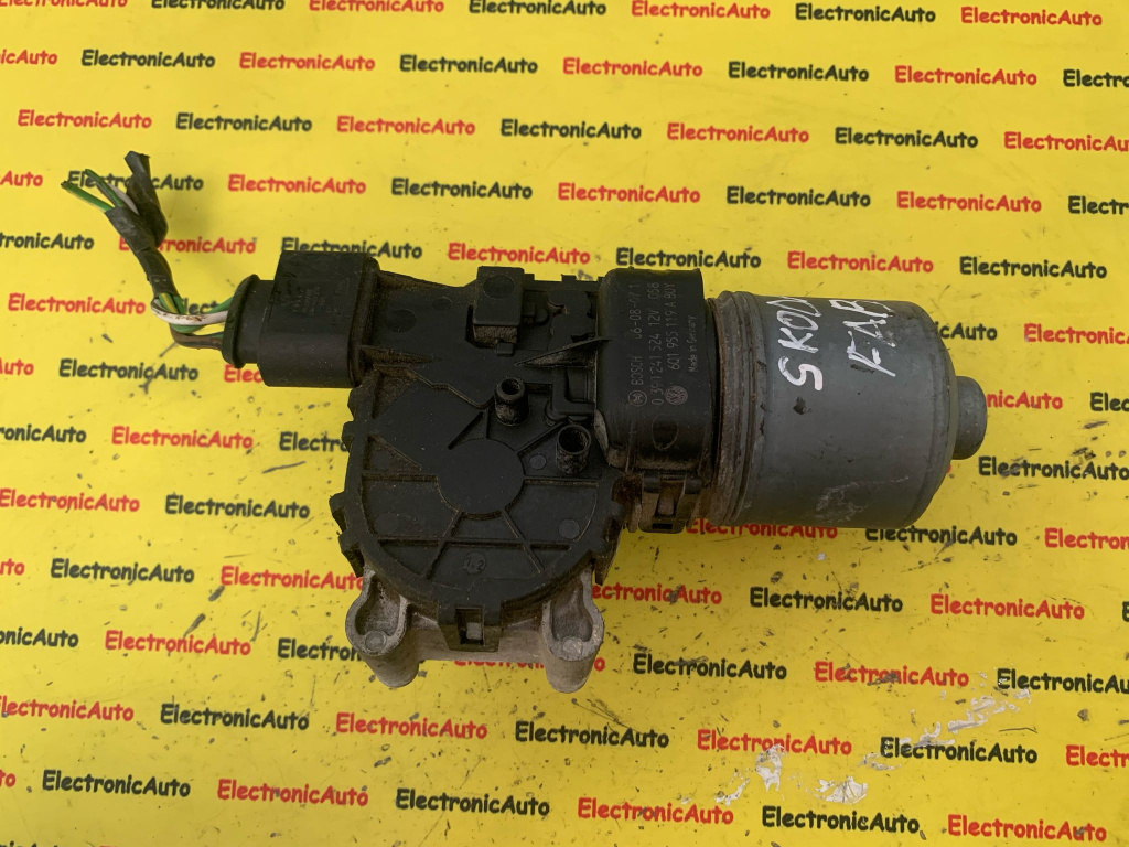 Motoras stergator Skoda Fabia, 0390241524, 6Q1955119A,