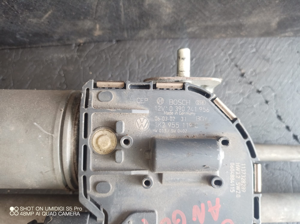 Motoras stergator VW Golf 5 2004-2008 anglia - COD 1k2955199c