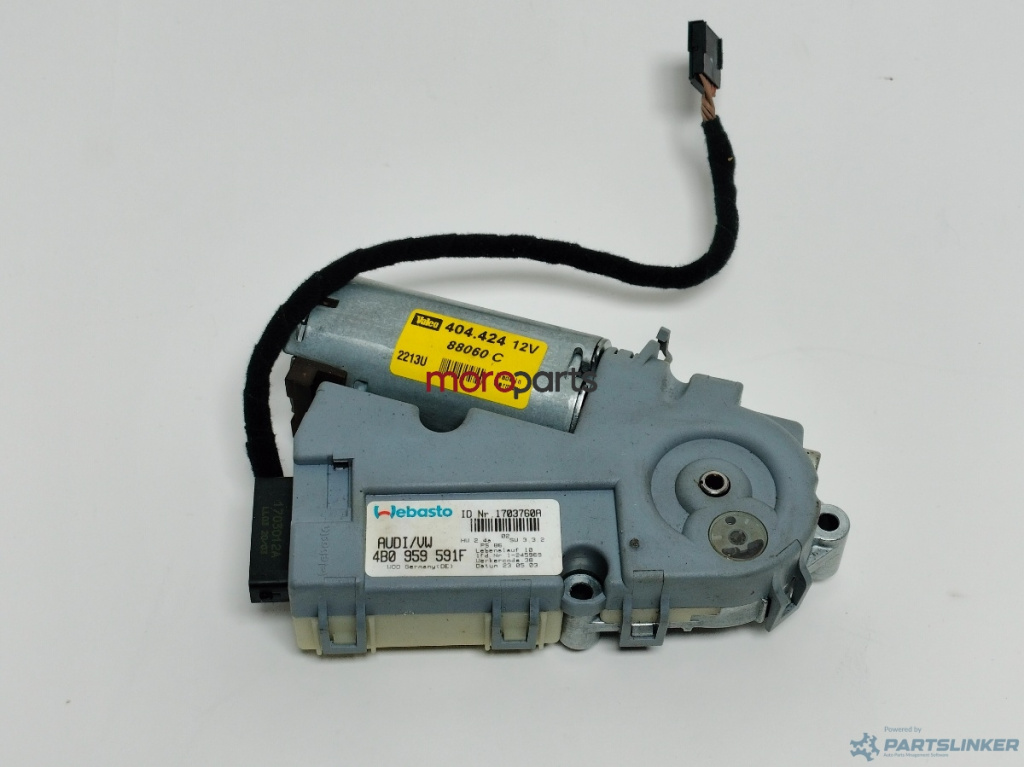 Motoras trapa AUDI A3 II (8P1) [ 2003 - 2013 ] 1.6 (BGU, BSE, BSF) 75KW|102HP VAG OEM 4B0959591F