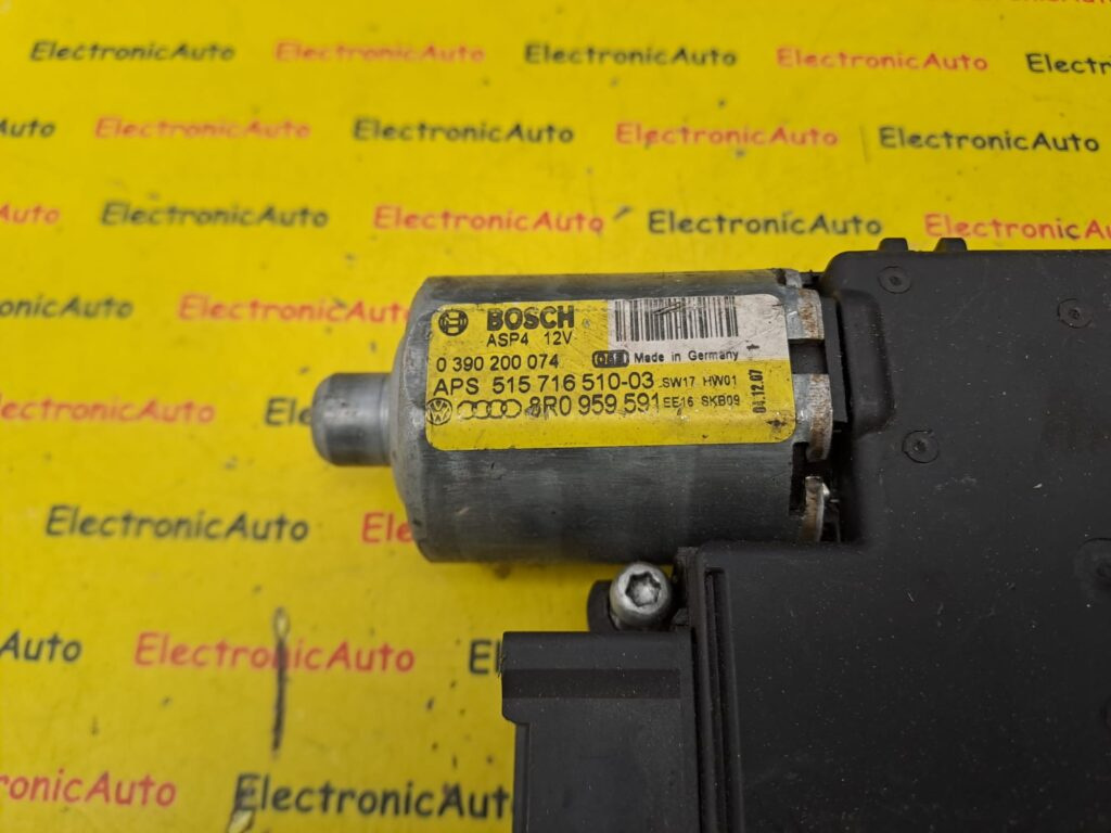 Motoras trapa panoramica VW Tiguan, 0390200074, 8R0959591,