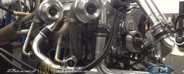 Motorul de 5000 CP al supercarului arab Devel Sixteen da peste cap dinamometrul