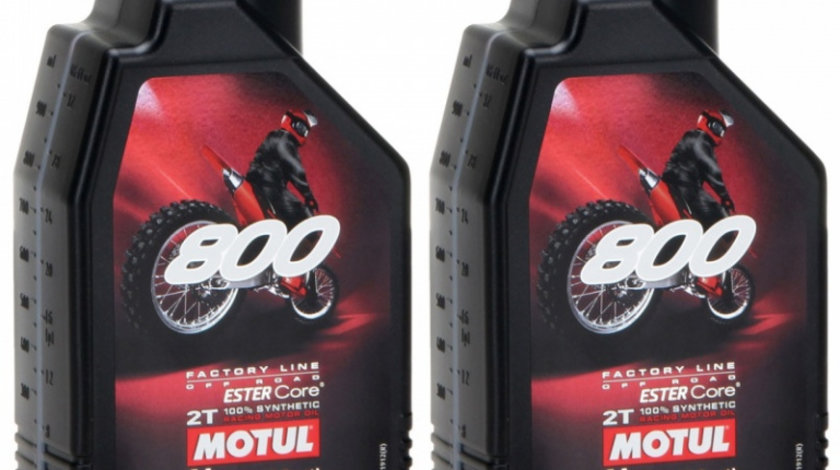 Motul 800 2T Line Line Factory din Motor Oil - 1 Litru