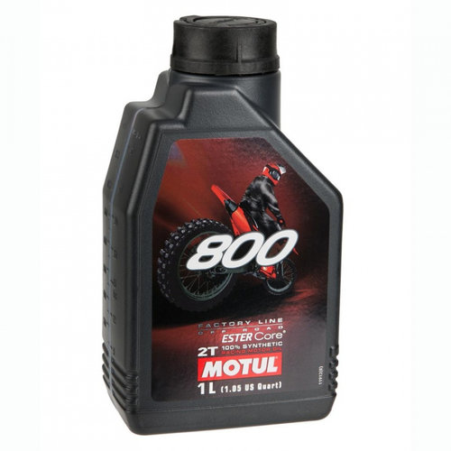 Motul 800 2T Line Line Factory din Motor Oil - 1 Litru