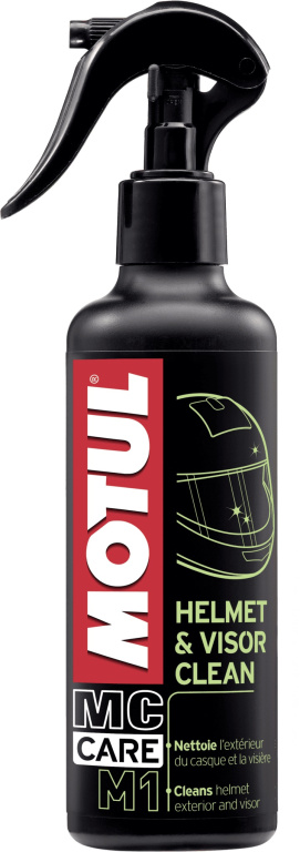 Motul Helmet &amp; Visor Clean Solutie Curatat Casca Si Viziera Moto M1 250ML 102992