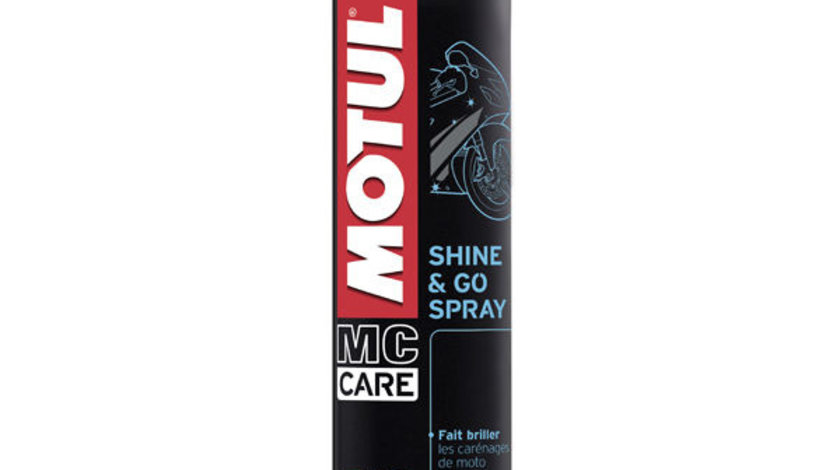 Motul Shine &amp; Go Spray Silicon Moto E10 400ML 103175