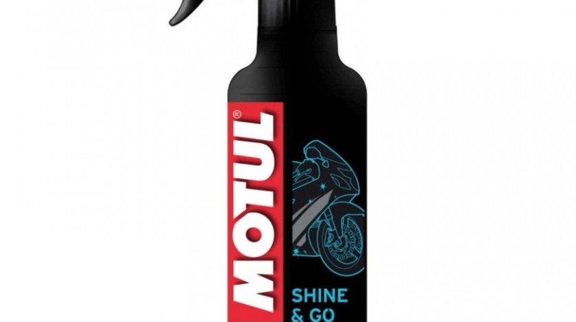 Motul Shine & Go Solutie Listruit Suprafete Plastic Moto E5 400ML 103000