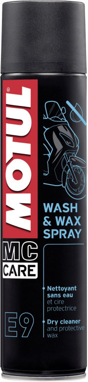 Motul Wash &amp; Wax Spray Spalare Si Ceruire Moto E9 400ML 103174