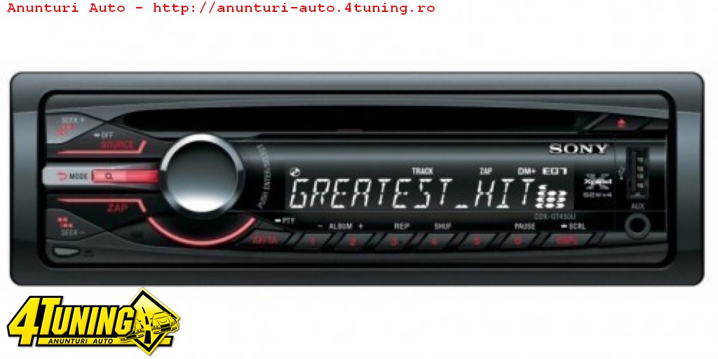MP3 Player GT450U cu intrari USB