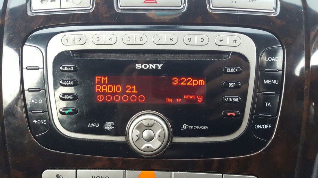 MP3 Player Sony original cu magazie de 6 cd Ford Mondeo MK4