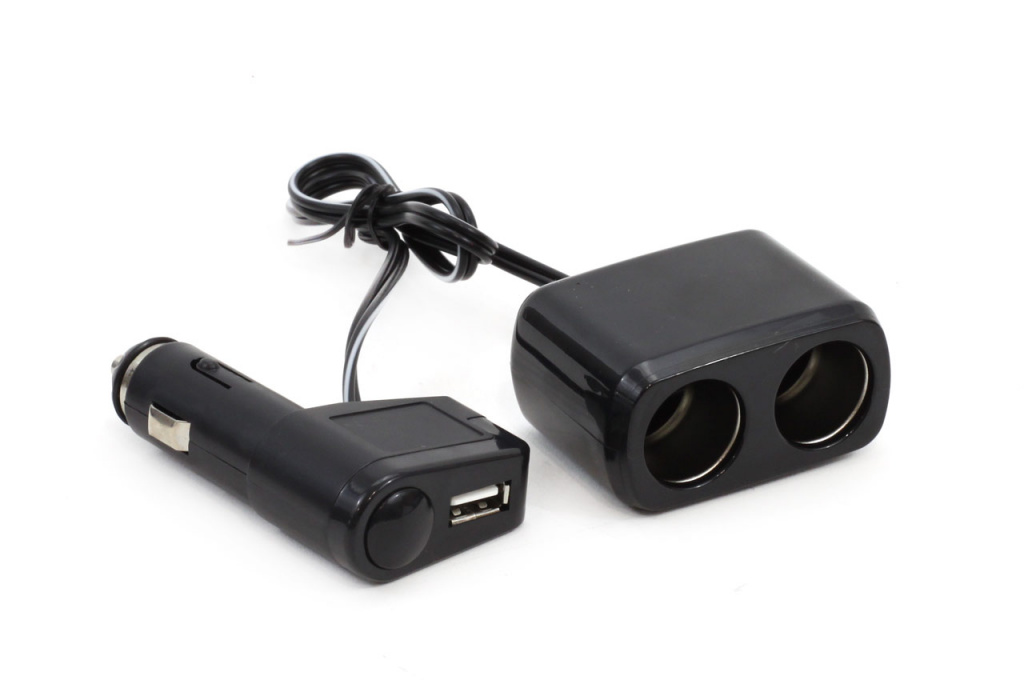 Mufa De Extensie Soc1, 2+1 Usb Amio 01029