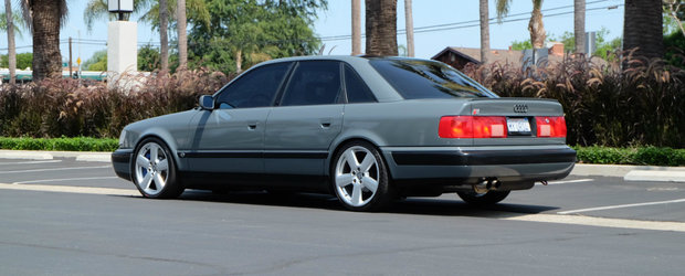 Multi raman uimiti cand afla ca acest Audi din '93 are frane de Lamborghini si turbina Garrett