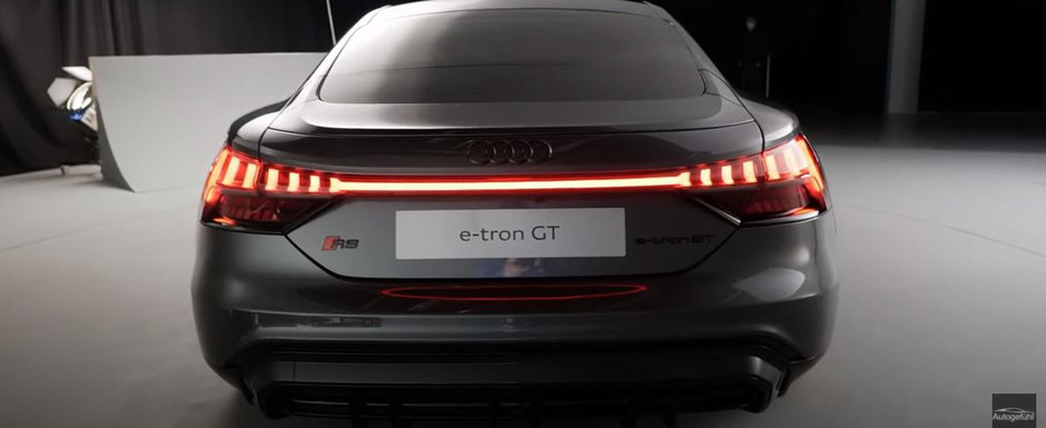 Multi spun ca arata mai bine decat Porsche Taycan. VIDEO in detaliu cu noul Audi e-tron GT