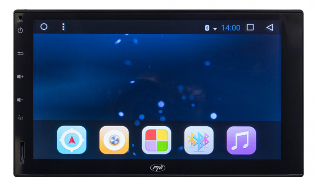Multimedia player auto PNI A8020 HD cu GPS si Android Bluetooth Wifi montaj 2 DIN fara unitate optica PNI-A8020