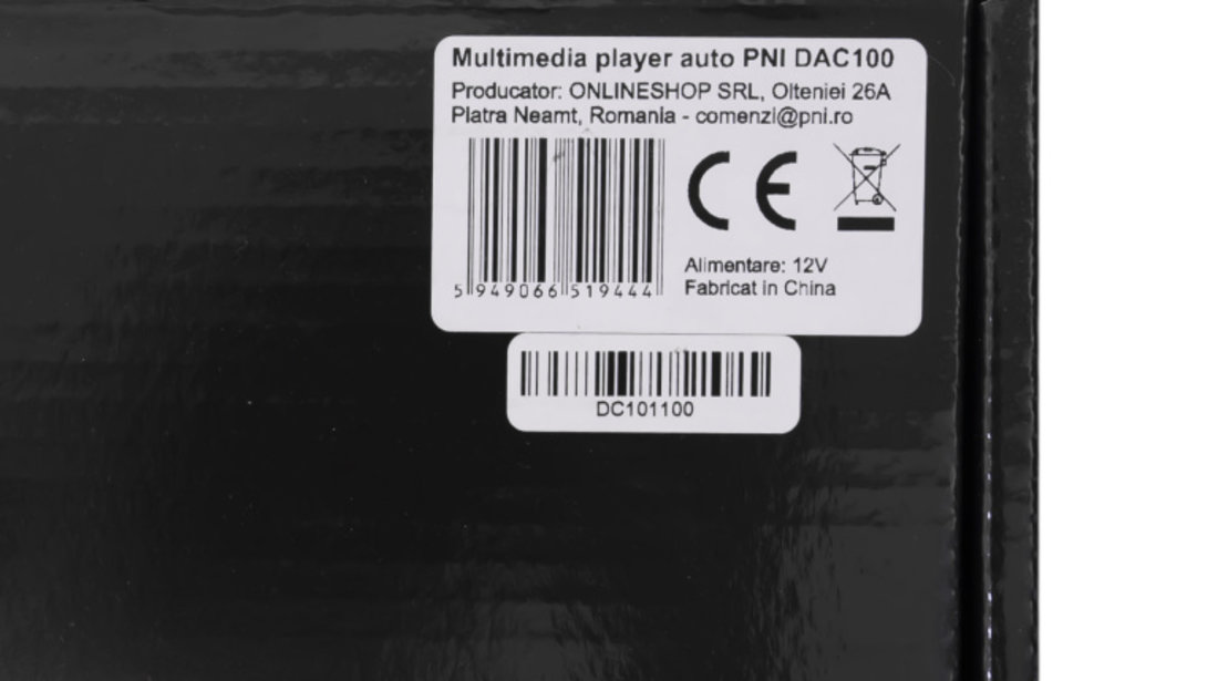 Multimedia player auto PNI DAC100 cu Android 10, 2GB DDR3/ROM 32GB, Sistem navigatie pentru Dacia Logan 2, Sandero, Duster, Renault Captur, Touch Screen Bluetooth RDS PNI-DAC10