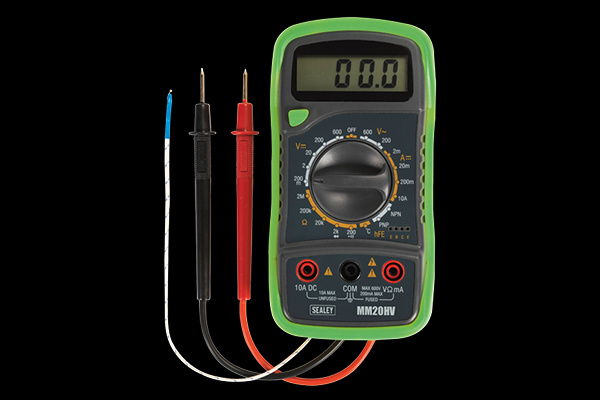 MULTIMETRU DIGITAL. 8 FUNCTII - SEALEY MM20HV SEALEY