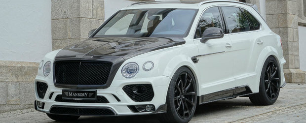 N-o fi el frumos, dar 700 de cai putere nu sunt de lepadat. Bentley-ul Bentayga in viziunea celor de la Mansory