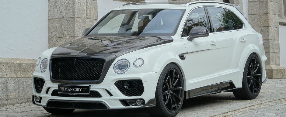 N-o fi el frumos, dar 700 de cai putere nu sunt de lepadat. Bentley-ul Bentayga in viziunea celor de la Mansory N-o fi el frumos, dar 700 de cai putere nu sunt de lepadat. Bentley-ul Bentayga in viziunea celor de la Mansory