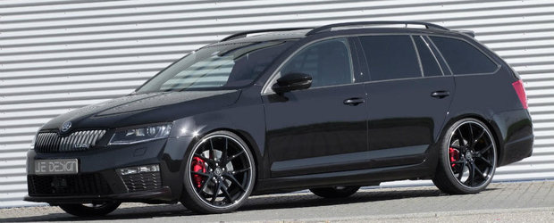 N-o fi mult, dar e suficient. JE Design duce Octavia RS230 in 300 de cai putere