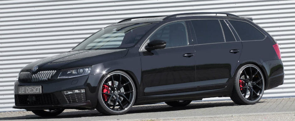 N-o fi mult, dar e suficient. JE Design duce Octavia RS230 in 300 de cai putere