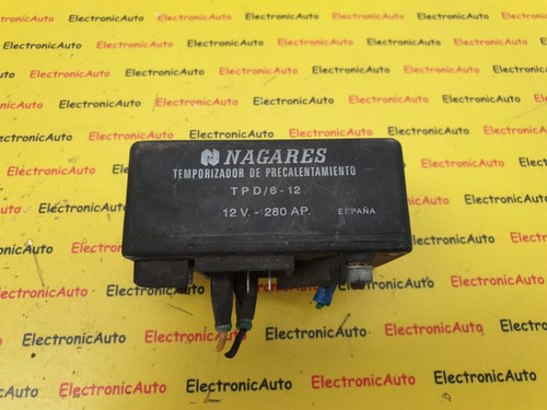 NAGARES Releu Control Bujii Incandescente Alfa Romeo, Renault, TPD/6-12