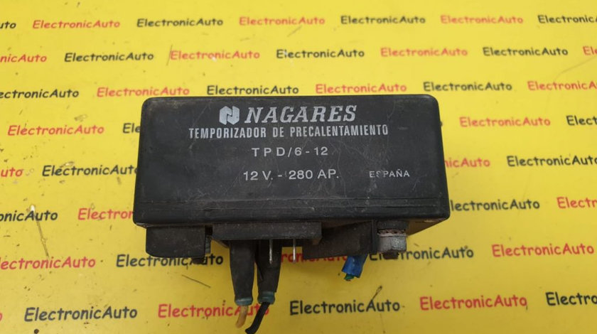 NAGARES Releu Control Bujii Incandescente Alfa Romeo, Renault, TPD/6-12