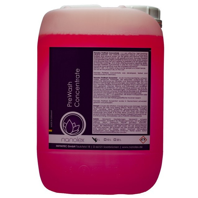 Nanolex PreWash Concentrate - Spuma Prespalare Auto 5L NXPRE02