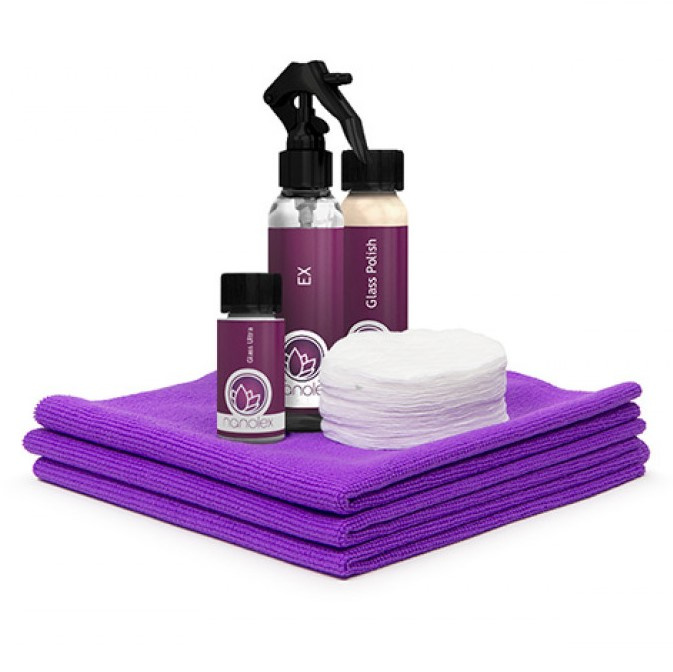 Nanolex Ultra Glass Sealant Kit - Kit Tratament Hidrofob Geamuri NXULGB01