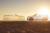 Naomie Harris si Range Rover Evoque Convertible