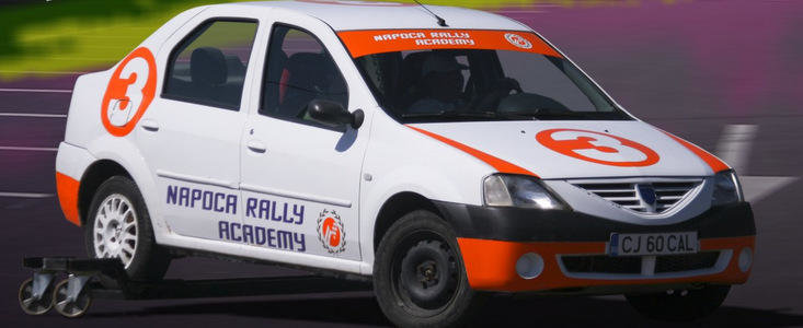 Napoca Rally Academy parcheaza la Polus Center pe 1 Decembrie Napoca Rally Academy parcheaza la Polus Center pe 1 Decembrie
