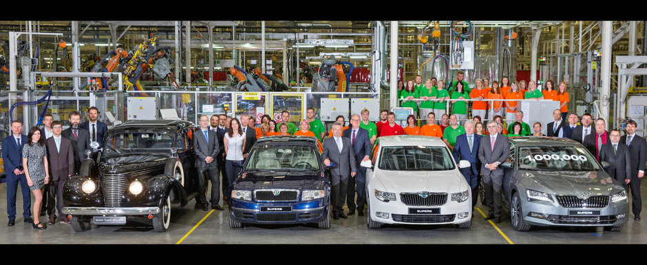 Nava amiral a cehilor de la Skoda a implinit un milion de exemplare Nava amiral a cehilor de la Skoda a implinit un milion de exemplare