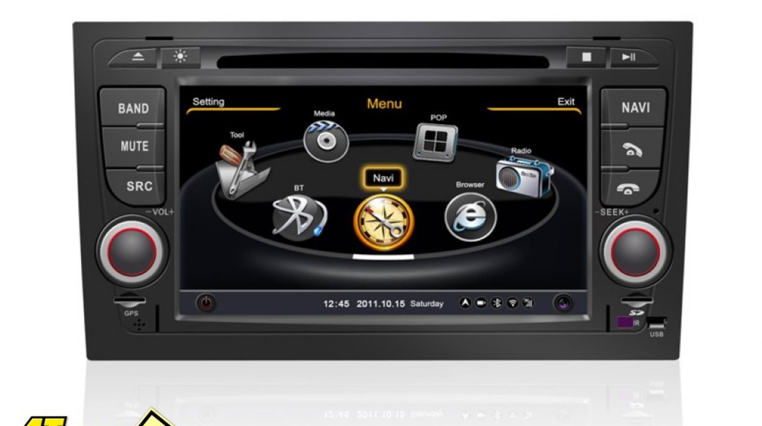 NAVD C050 Navigatie Dedicata AUDI A4 B7 Procesor Dual Core 1ghz DVD AUTO GPS