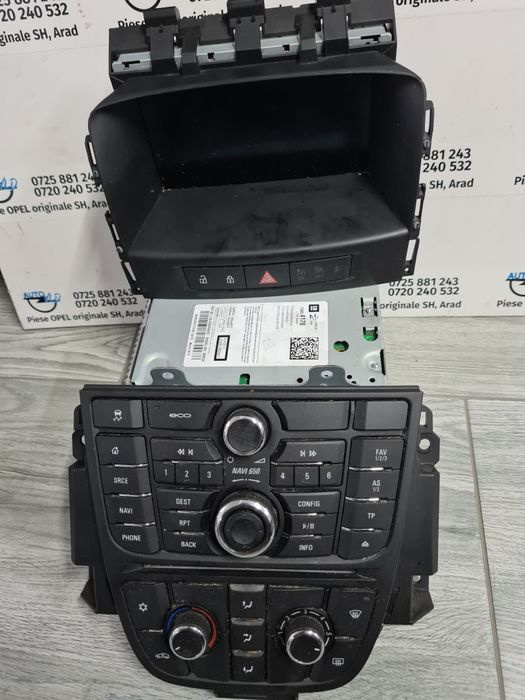 Navi 650 ecran display color butoane Opel Astra J