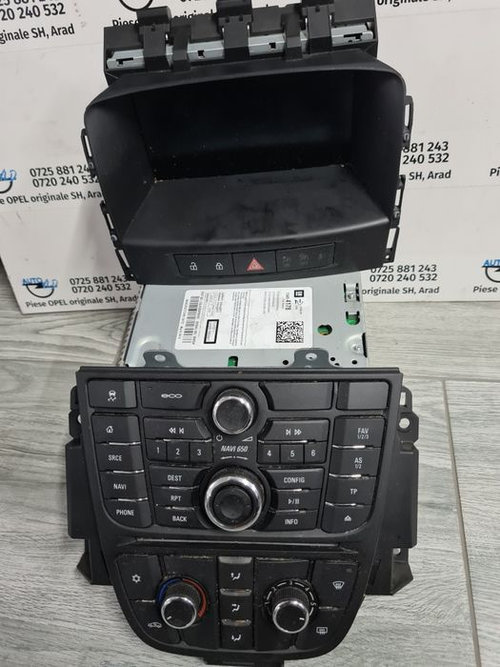 Navi 650 ecran display color butoane Opel Astra J